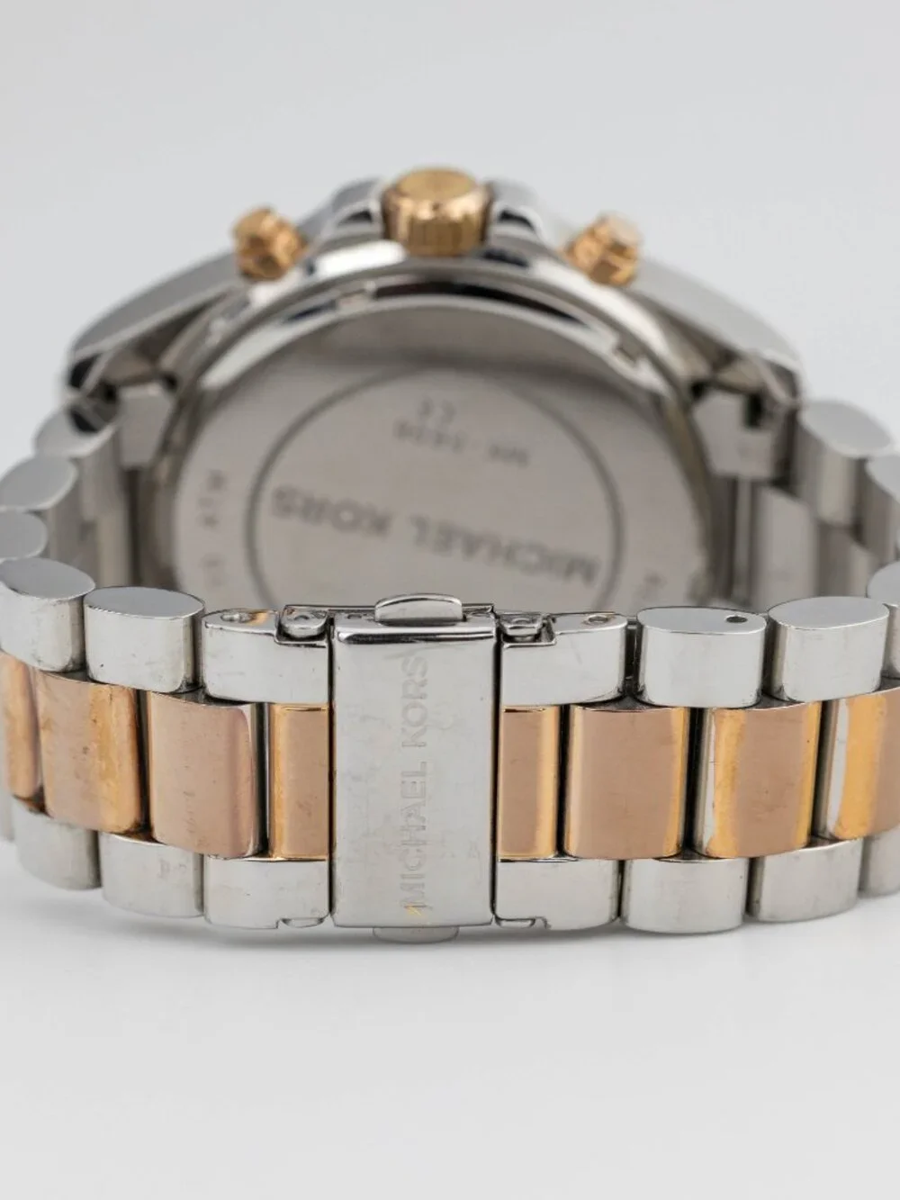 Michael Kors MK-5606 Chronograph Quartz Analog Women's Watch New Battery